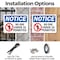Signmission No One Under 18 Permitted OSHA Notice Sign, Plastic, 14in W x 10in L, 2PK OS-2PACK-NS-P-1014-L-16152 - alternate 2